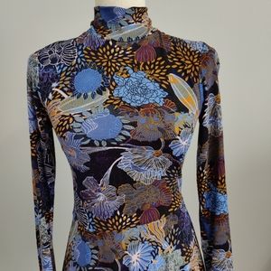 H&M floral print dress size xs